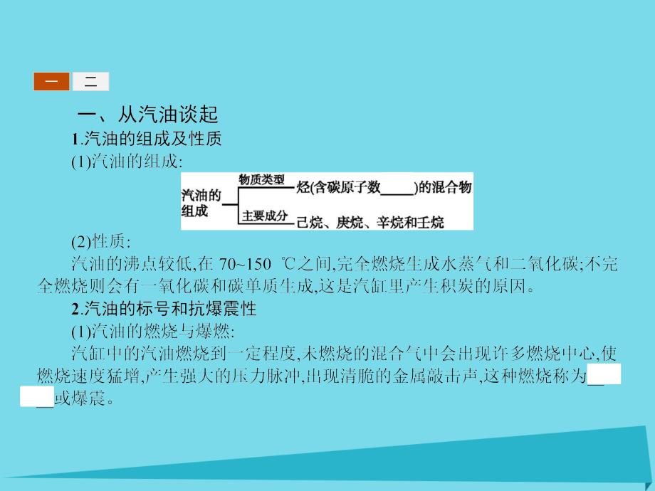 高中化学 主题3 合理利用化学能源 课题3 汽车燃料清洁化课件4 鲁科版选修1_第4页