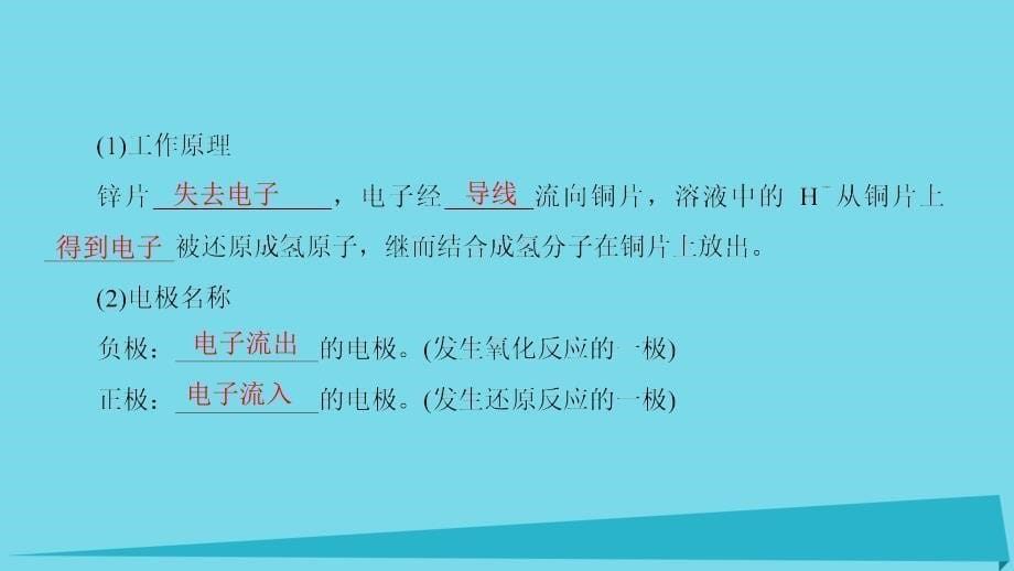 高中化学 主题3 合理利用化学能源 课题1 电池探秘课件1 鲁科版选修1_第5页