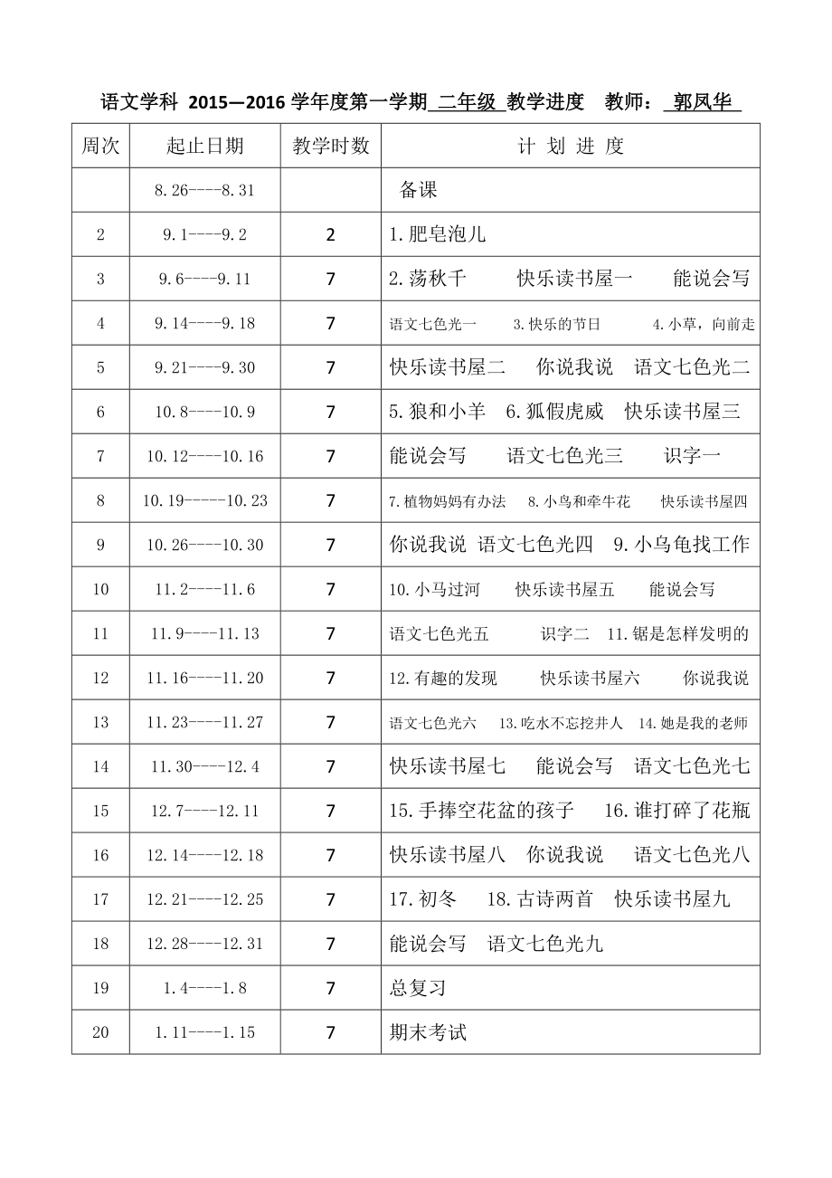 郭凤华教学计及学案2上_第4页