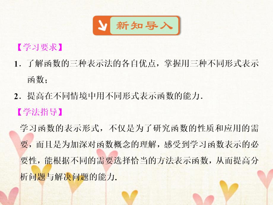 高中数学 第一章 集合与函数概念 1_2 函数及其表示 1_2_2 函数的表示法课件5 新人教a版必修11_第2页