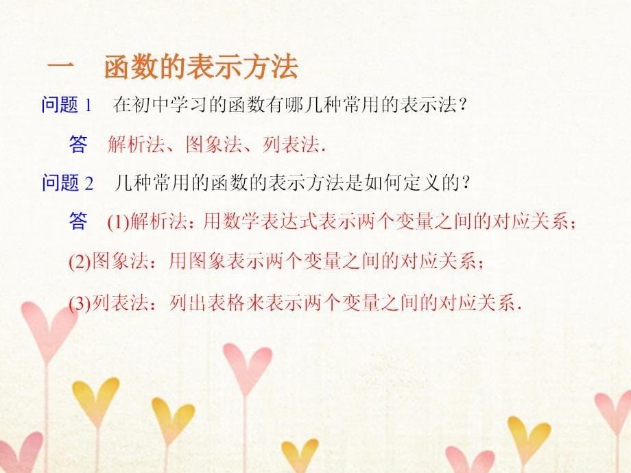 高中数学 第一章 集合与函数概念 1_2 函数及其表示 1_2_2 函数的表示法课件5 新人教a版必修11_第5页