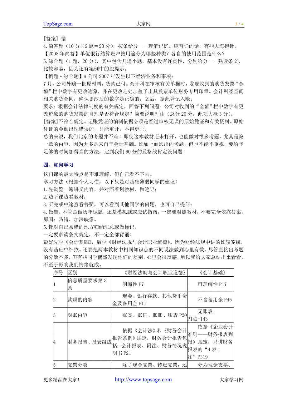 2010年会计从业资格考试《财经法规》学习讲义01_第3页