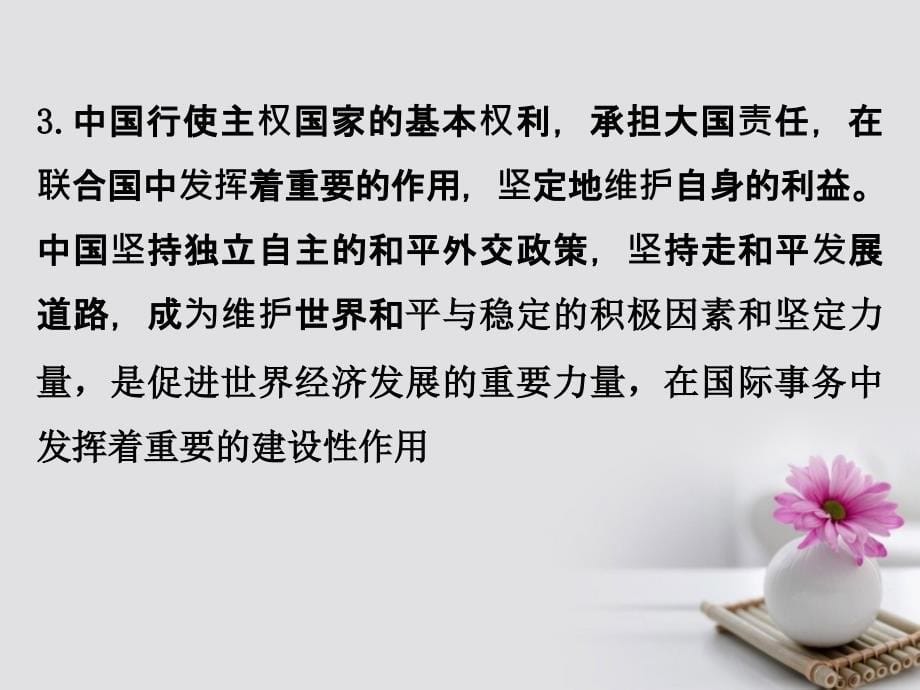 高考政治一轮复习 2_4当代国际社会单元总结课件 新人教版必修2_第5页