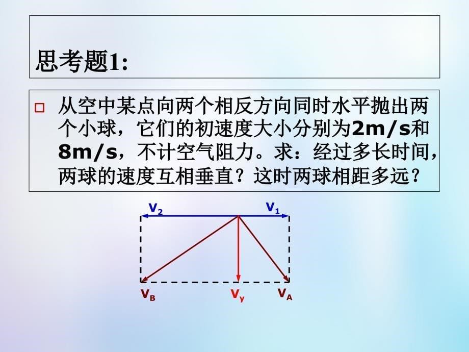 高考物理一轮复习 平抛运动规律的应用课件_第5页