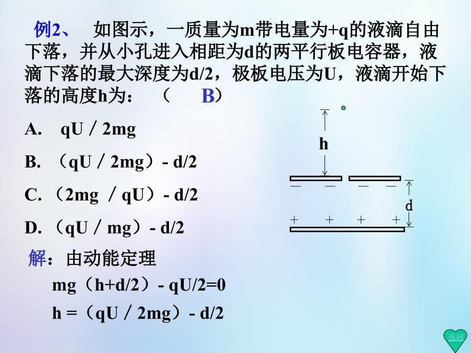 高考物理一轮复习 带电粒子在电场中的运动课件_第5页