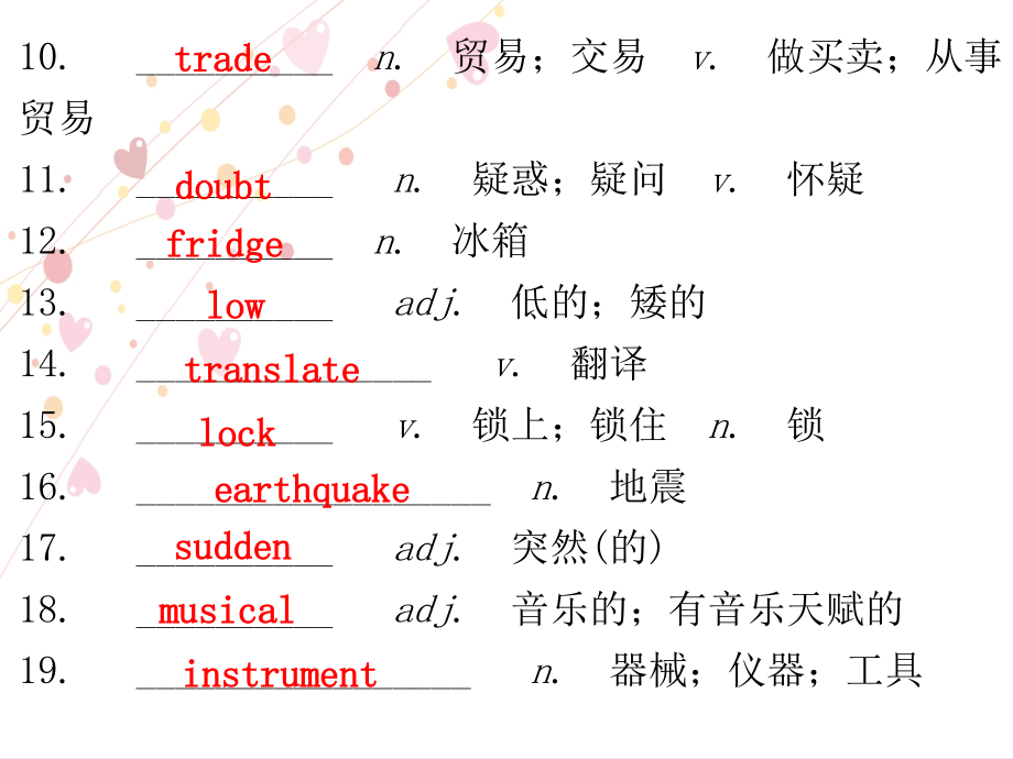 2017年秋九年级英语人教版上册教学课件 unit 6　section a （1a~3c）_第3页