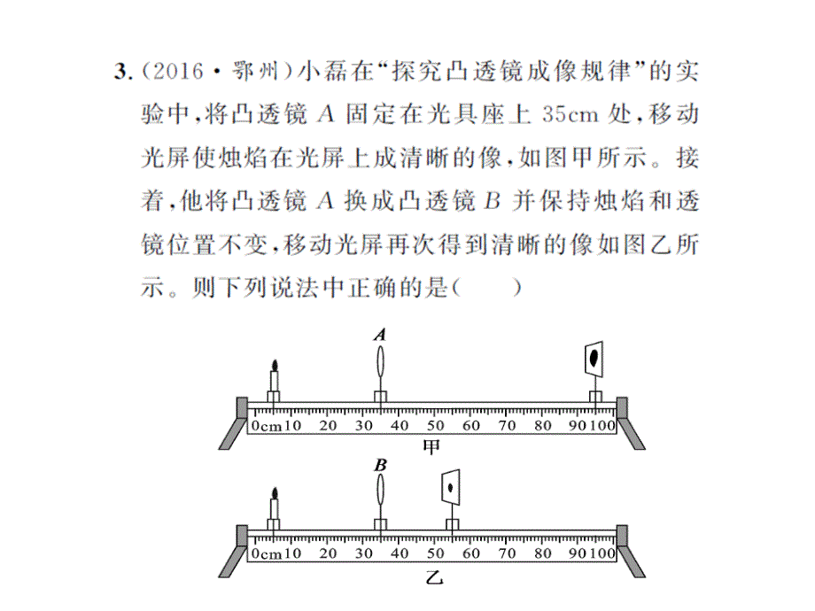 2017版中考物理总复习（人教）讲解课件 五.透镜及其应用_第3页