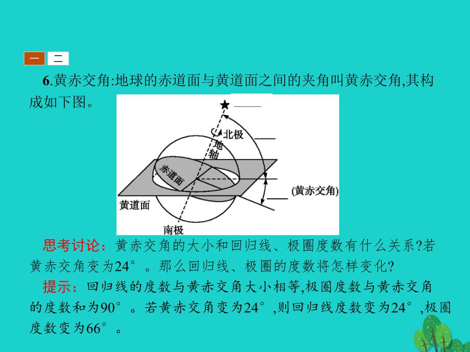 2017_2018学年高中地理第一章宇宙中的地球1_3_2地球的公转课件湘教版必修1_第4页