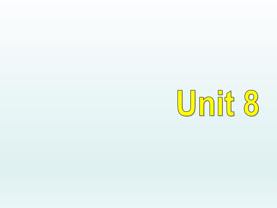 2017-2018学年（牛津译林版）八年级下英语课件：unit 8task_第1页