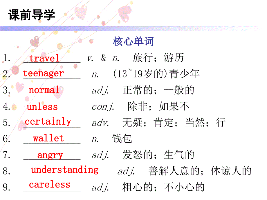 2017年秋人教版八年级英语上册（课件）：unit 10  section b （1a~2e）_第2页