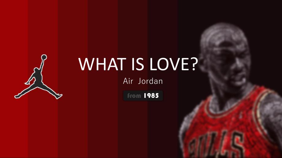 jordan乔丹品牌篮球运动体育主题ppt模板_第1页