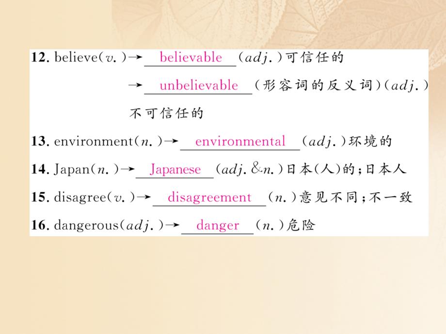 贵阳专版2018年中考英语总复习第一部分教材知识梳理篇八上units7_8基础知识梳理精讲课件_第4页