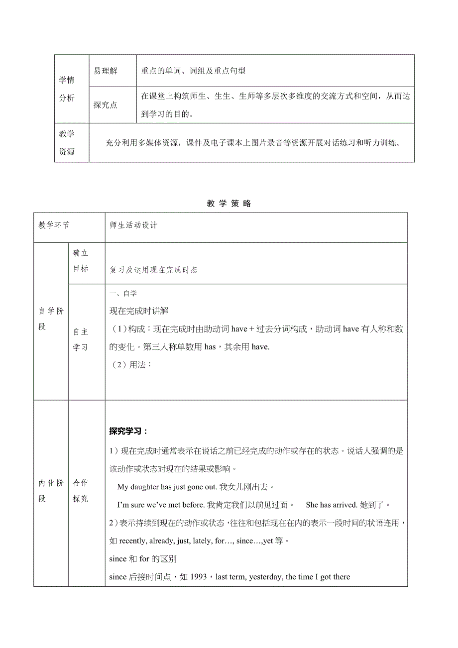 2017春人教版八年级英语下册导学案：unit 8 period 5_第2页