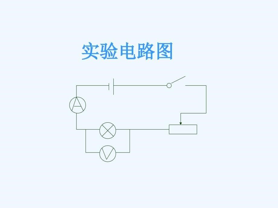 九年级物理13.3《探究――测定小灯泡的电功率》课件北师大版_第5页