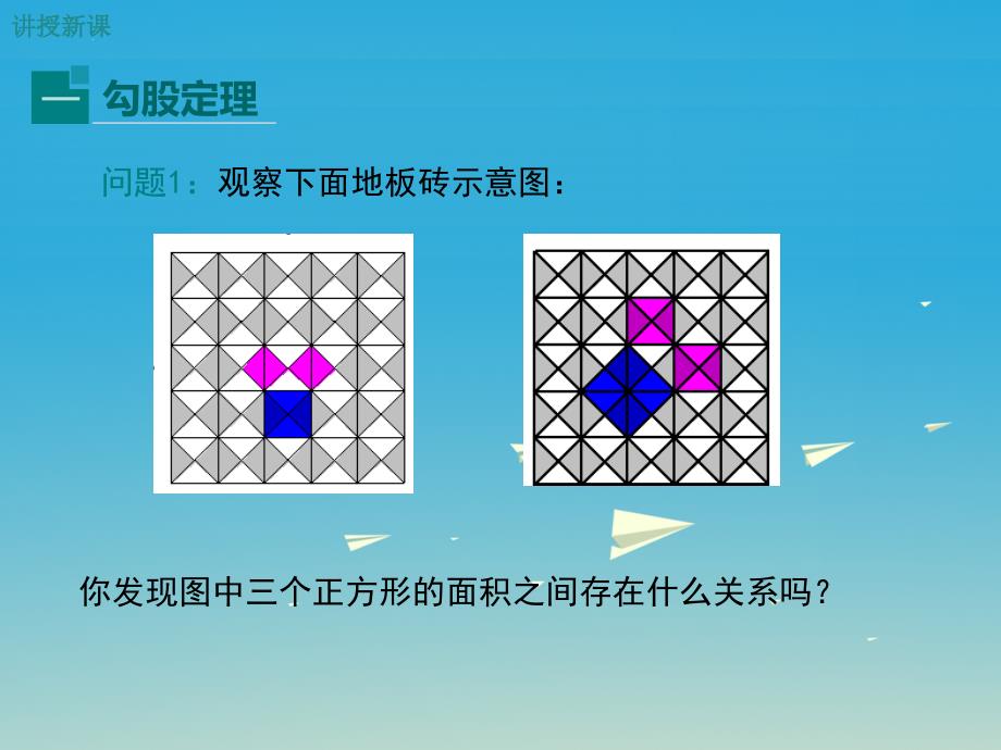 八年级数学下册1_2第1课时勾股定理教学课件1新版湘教版_第4页