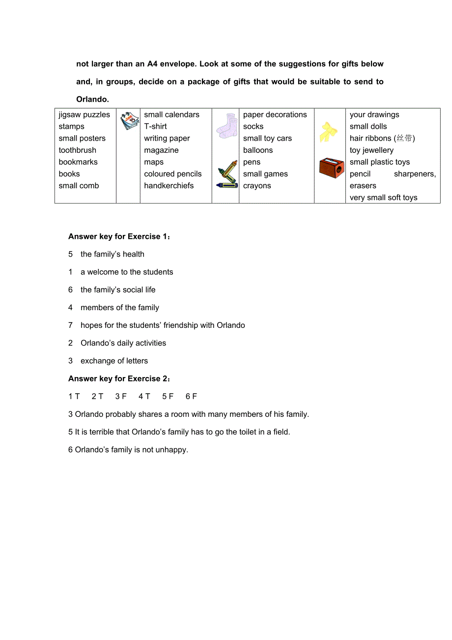 教材试题 unit 4 reading task (workbook)_第3页