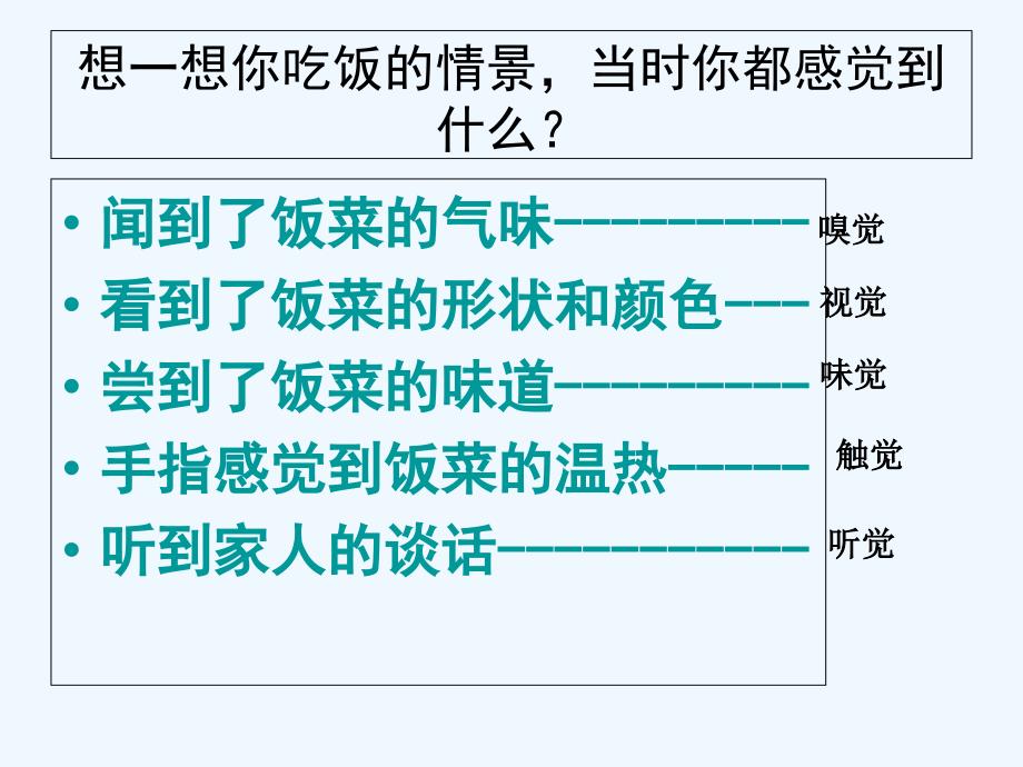 复件+晒课课件《6.1人体对外界环境的感知_第2页