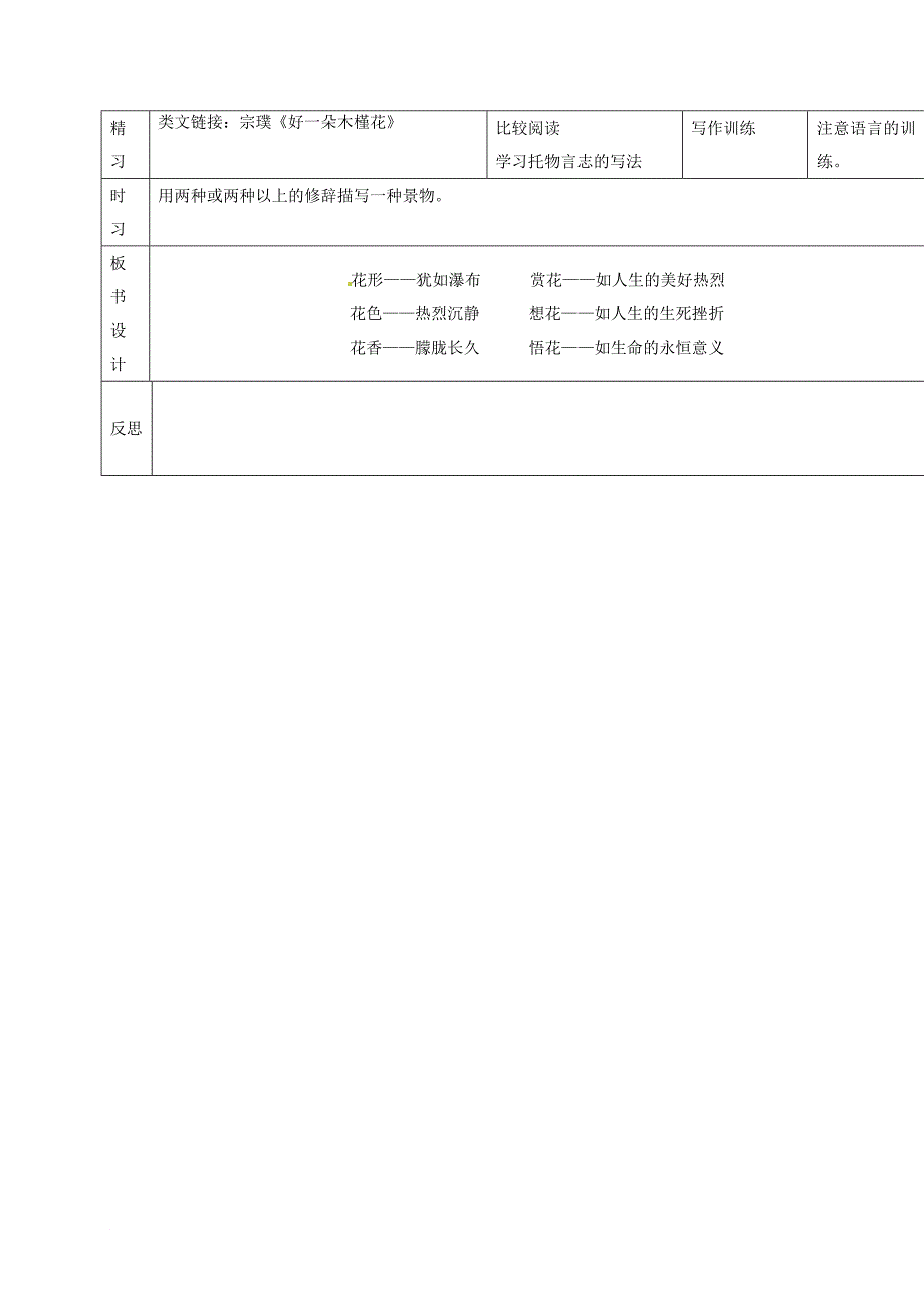 七年级语文下册 第五单元 17 紫藤萝瀑布导学案2 新人教版_第2页