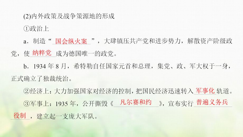 高中历史 专题3 第二次世界大战 1 第二次世界大战前夜课件 人民版选修3_第4页