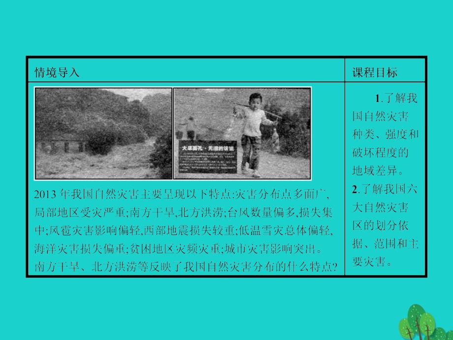 高中地理 第二章 中国的主要自然灾害 2_5 中国自然灾害的地域差异课件 中图版选修5_第2页