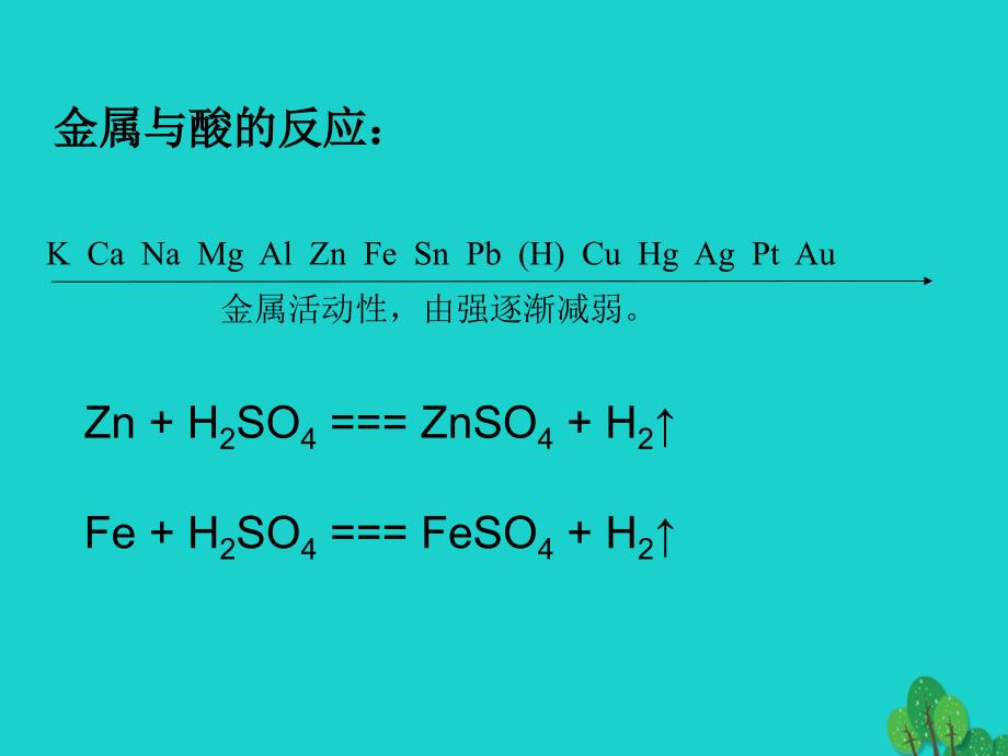 高中化学 第三章 金属及其化合物 3_1_2 金属与酸和水的反应课件 新人教版必修1_第2页