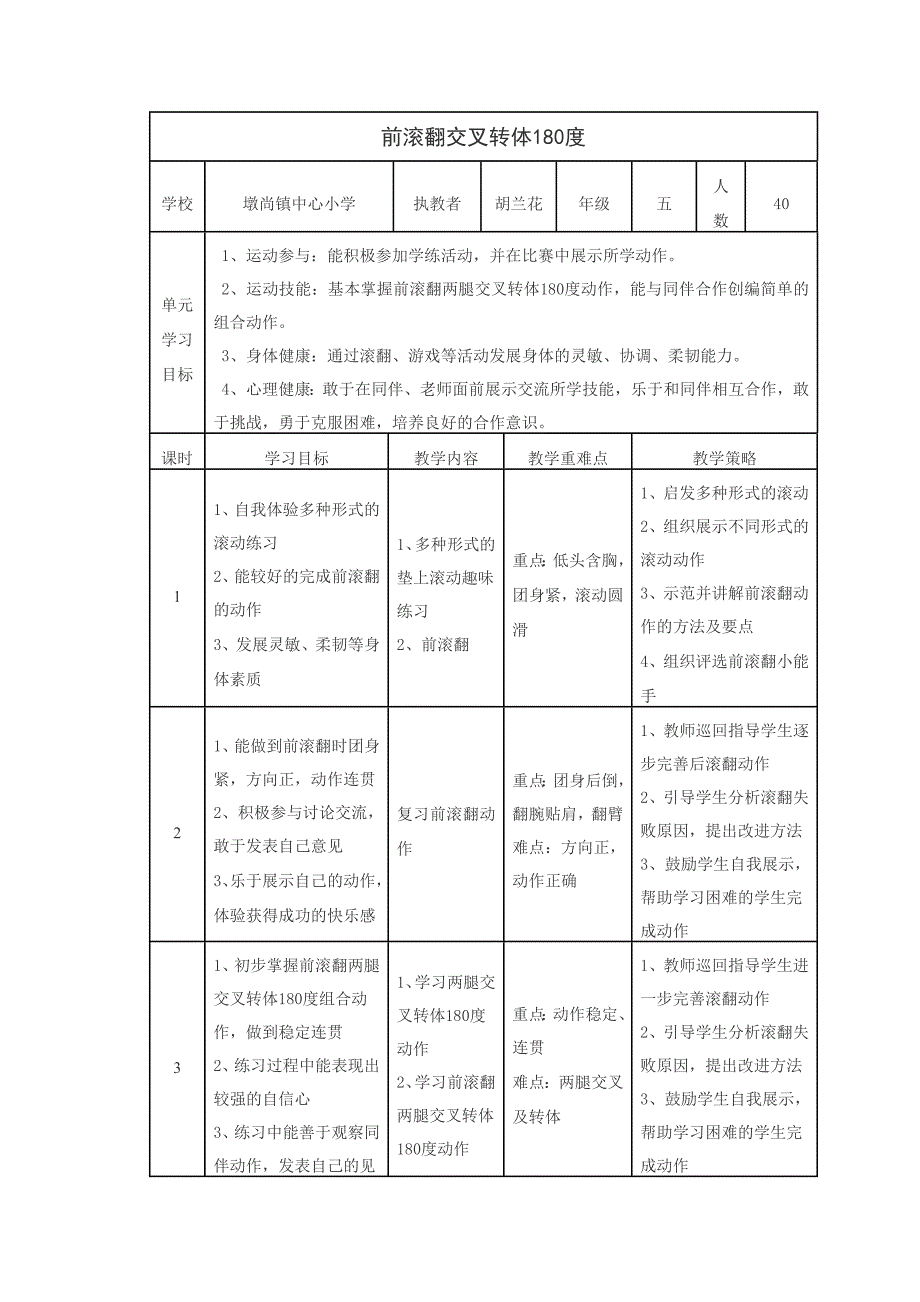 前滚翻教案73871_第1页