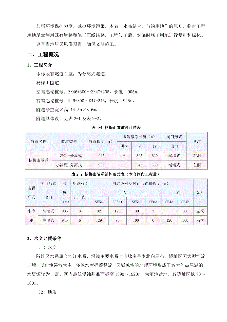 隧道洞身开挖与初支施工安全方案_第4页