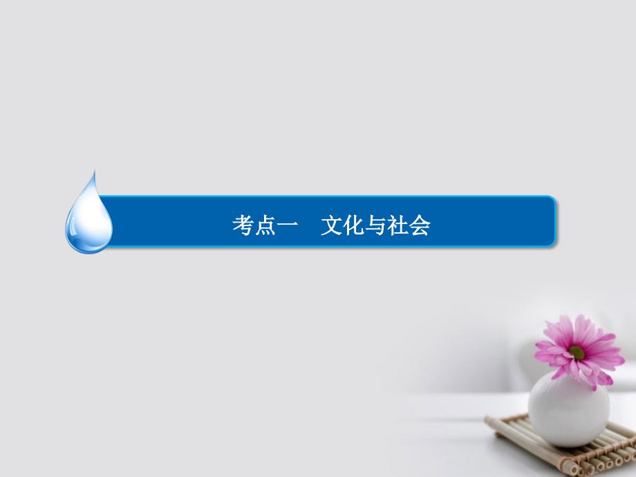 高考政治一轮复习 第3部分 文化生活 专题九 文化与生活 考点1 文化与社会课件_第4页