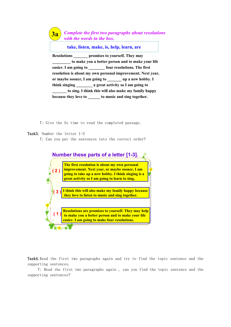 八年级英语上册 unit 6 i’m going to study computer science（第6课时）section b（3a-self check）教案 （新版）人教新目标版_第4页