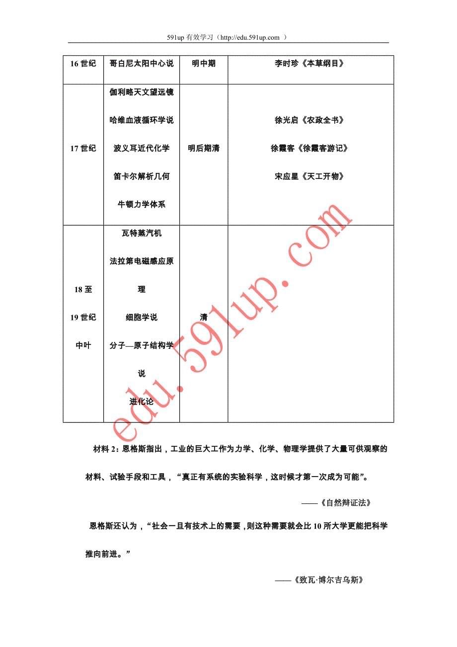 必修三  第十三单元  第3讲  中国古代的科技思想和实践_第5页