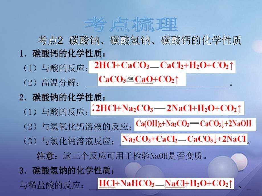 中考化学总复习 第6单元 盐和化肥专题课件_第5页