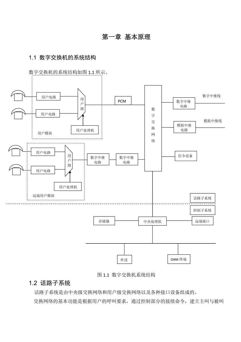 关于校园电话交换网规划设计_第5页