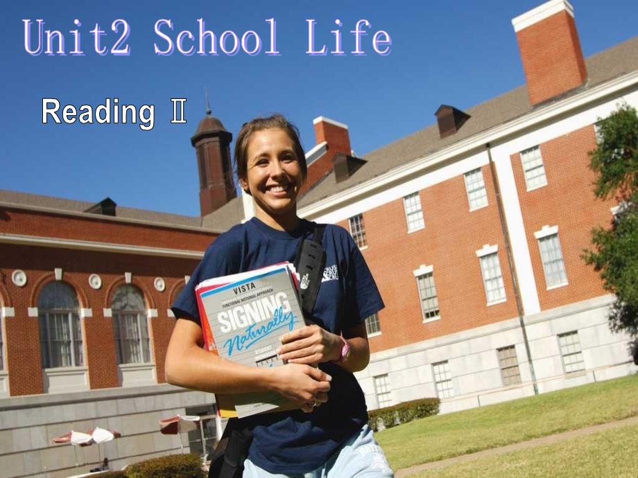 译林牛津版八年级英语上册课件 unit 2 school life reading2_第1页