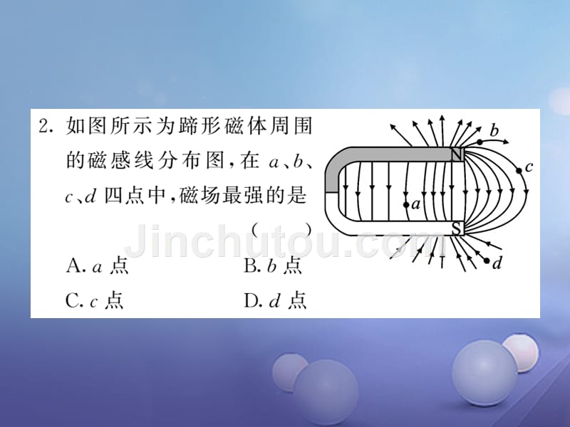 九年级物理上册 7 磁与电易错专供课件 （新版）教科版_第3页