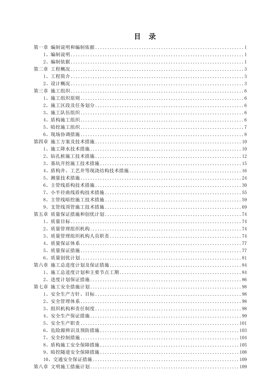 沈阳市运河水系综合治理工程(新开河西段)截污工程一标段_第1页