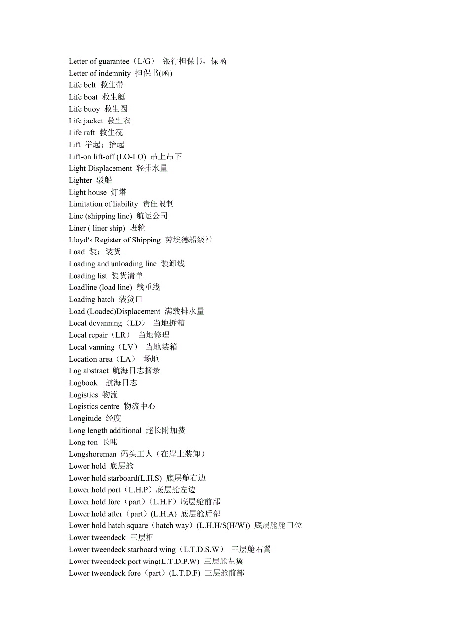 港口英语_第3页