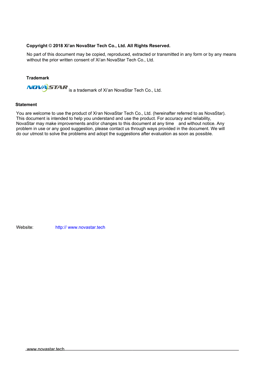 诺瓦科技小间距LED控制台C1详细参数说明书教程英文版_第2页