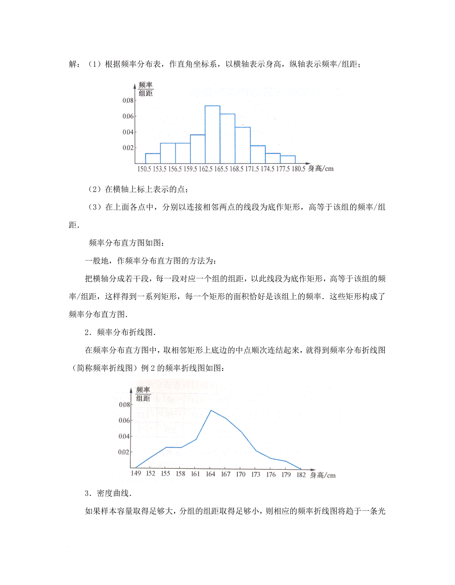 高中数学第二章统计2_2_2频率分布直方图与折线图教案苏教版必修3_第3页