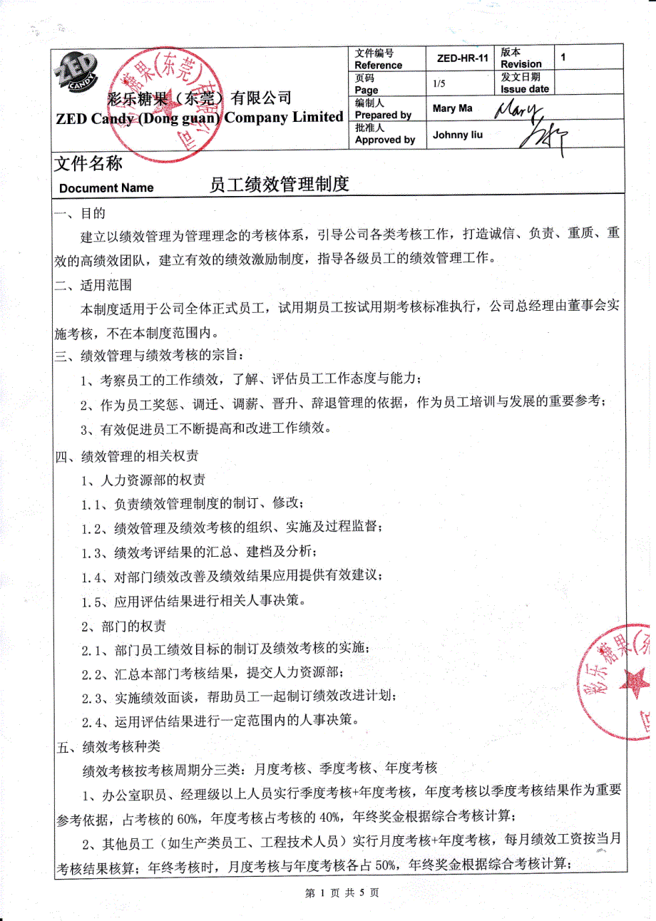 img_员工绩效管理制度_第1页