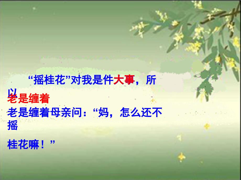 桂花雨_教学设计及课件_第4页