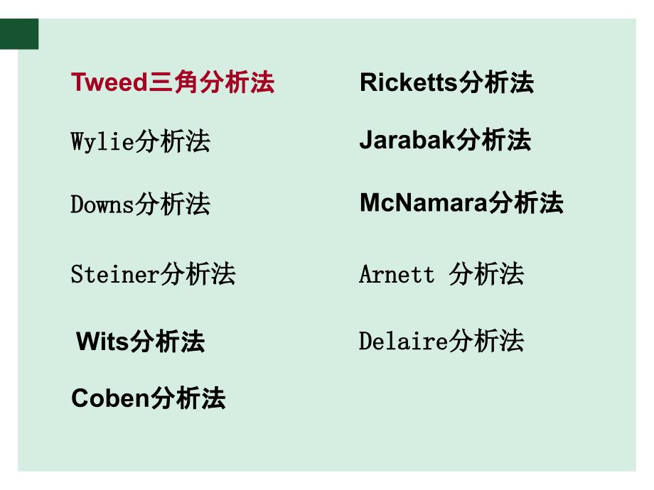 x线头影测量分析方法_第2页