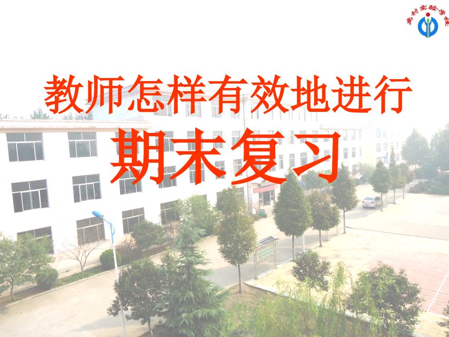 教师怎样有效地进行期末复习25473_第1页