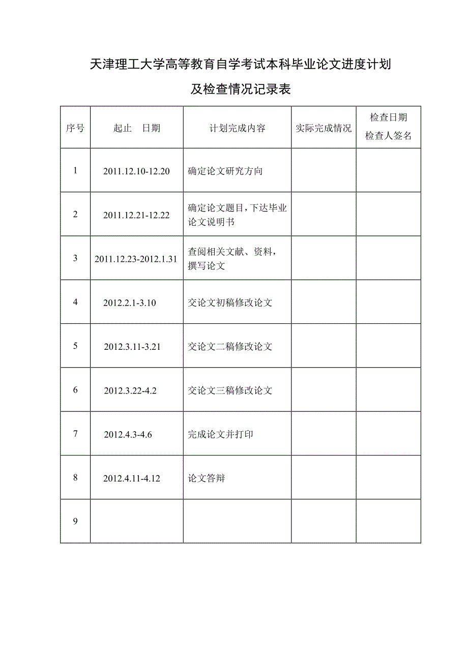 哈尔滨市盛新公司厂房工程项目质量管理天津理工大学高等教育自学考试本科毕业论文_第3页