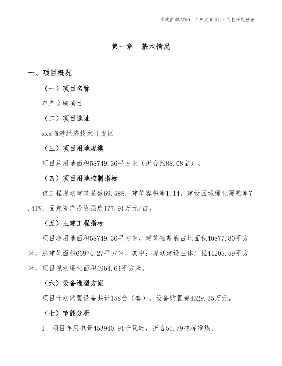 年产文胸项目可行性研究报告_第4页