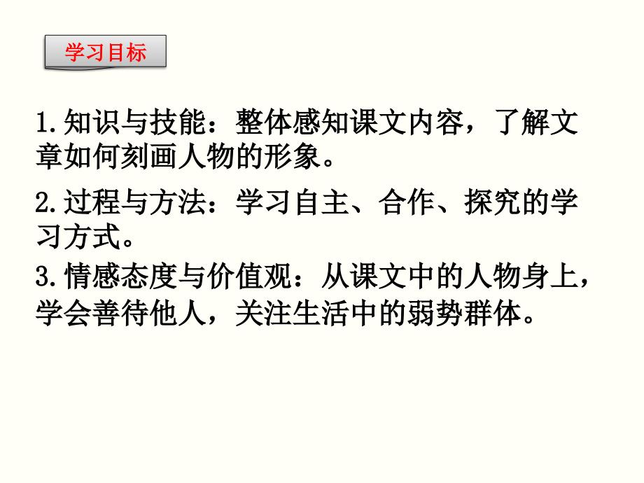 2018人教版七年级语文下册（遵义专版）教学课件：10.老王_第2页