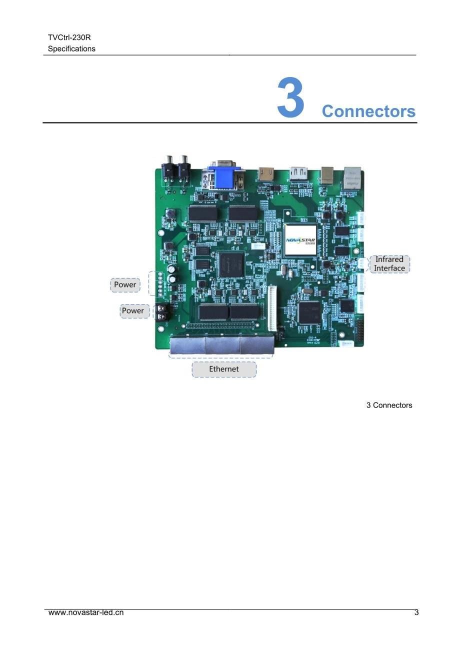 诺瓦科技LED显示屏视频处理器TVCtrl-230R规格书_第5页