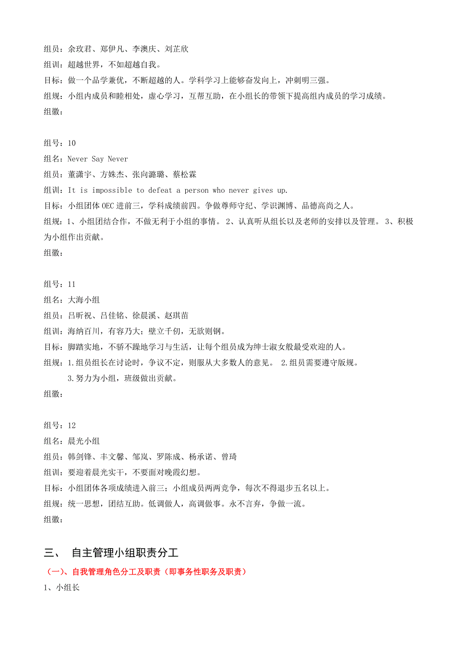 812班自主管理小组建设10.24_第4页