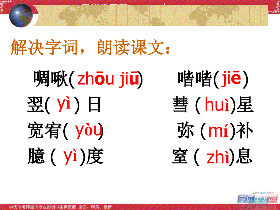 苏教版语文八年级下《我们的知识是有限的》课件_第4页