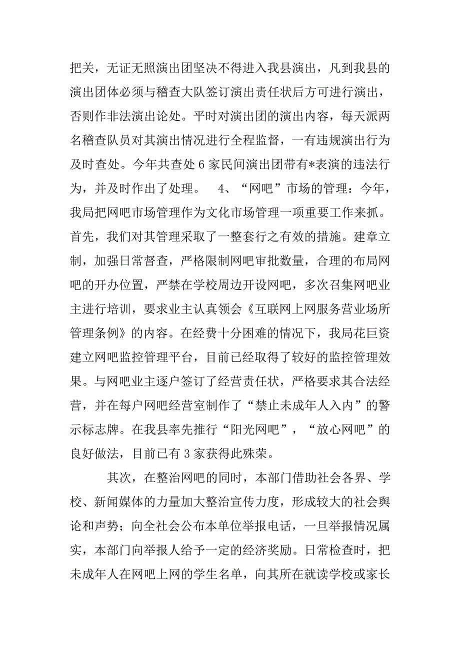 xx县文化市场工作总结.doc_第2页