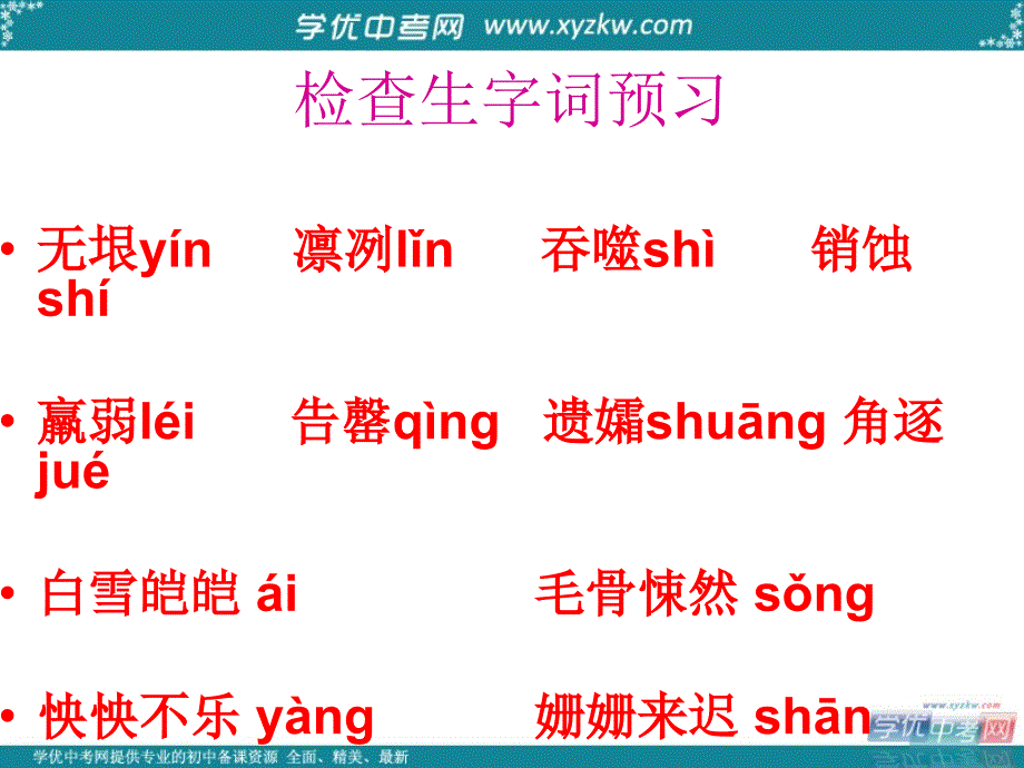 河南省洛阳市东升二中七年级语文下册 21 伟大的悲剧课件 新人教版_第3页